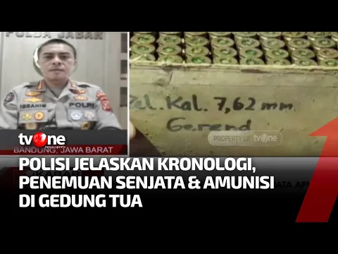 Polisi Selidiki Penemuan TNT & Senjata Api di Gedung Tua Jalan Asia-Afrika Bandung