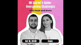 HR Starter's Guide: Overcoming challenges | Webinar