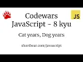 Codewars - Javascript