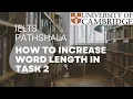 Uncover the Secret to Increasing Your IELTS Writing Task 2 Word Count
