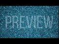 Sparkling Turquoise Glitter Animated Background