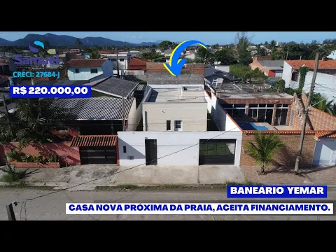 Download MP3 Casa nova próxima da praia, aceita financiamento bancário, no Balneário Yemar Ilha Comprida/SP
