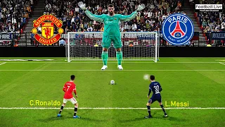 Download TINY players Vs GIANT goalkeepers | Penalty Shootout | Team Ronaldo vs Team Messi | PSG vs MU PES 21 MP3