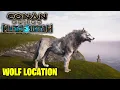 WHERE TO FIN WOLVES IN CONAN EXILES ISLES OF SIPTAH