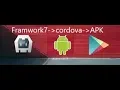 Generating APKs with cordova using framework7