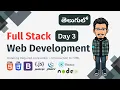 Full Stack Web Development Course in Telugu Day 3 tutorial HTML CSS Crash Course in Telugu