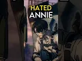 Levi never forgave Annie 💔