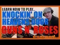 Download Lagu ★ Knockin' On Heavens Door (Guns N' Roses) ★ Drum Lesson PREVIEW | How To Play Song (Matt Sorum)