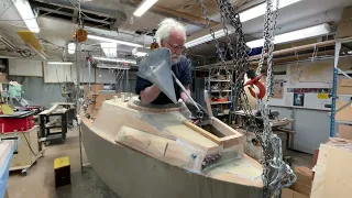 28 April 2023  The somewhat ungainly anchor arrangement