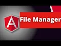 Angular File Manager FileManager Angular 10
