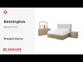 El Dorado Furniture Kensington Bedroom Set Product Demo