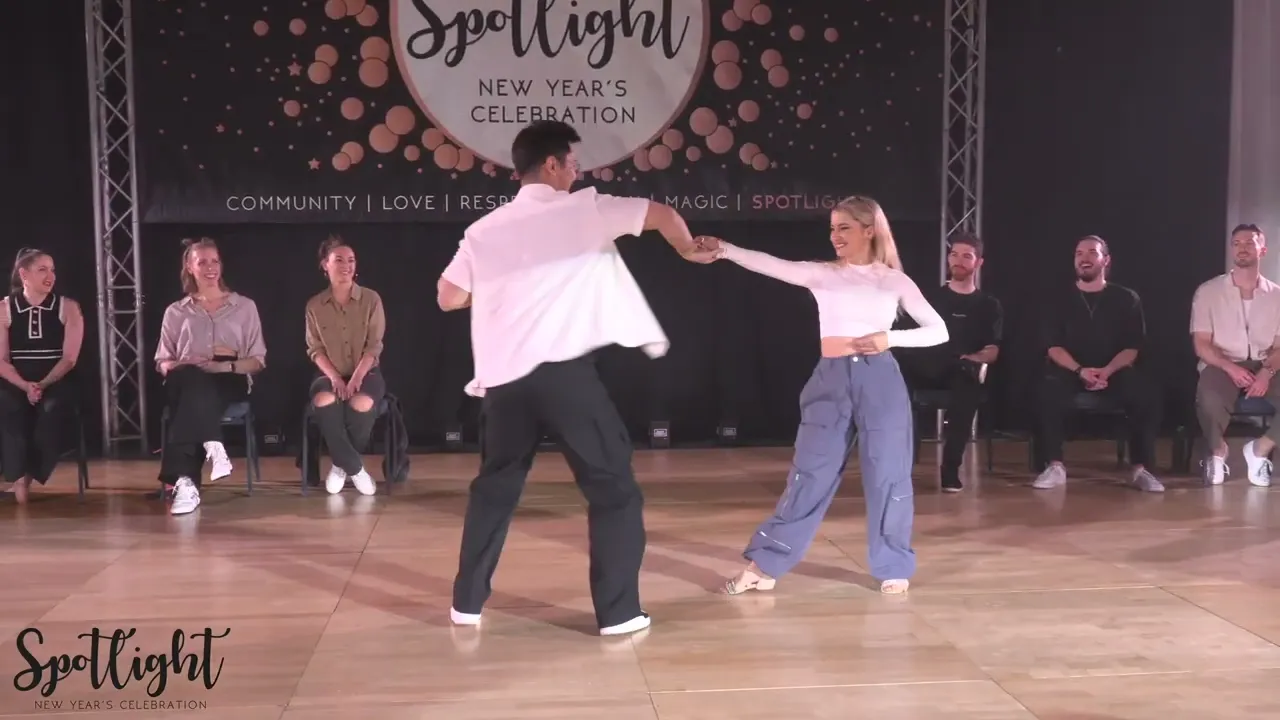 Spotlight New Year's Celebration 2024/2025 All Star Jack & Jill Joseph Tong & Fernanda Dubiel
