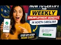 How to certify for weekly unemployment benefits in North Carolina