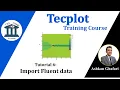 Tecplot Tutorial 6 How to import ANSYS Fluent data to tecplot