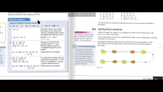 Cambridge Math IGCSE 10 - Lesson 6.1 - Further Expansions Of Brackets
