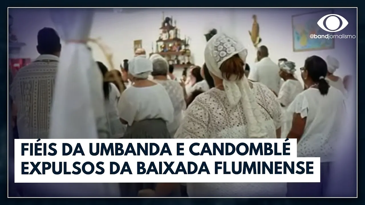Crime e fé: bandidos expulsam fiéis de casa | Jornal da Band