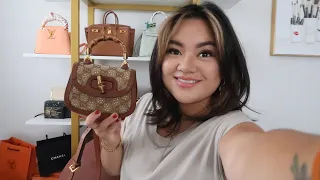 What fits in my Gucci 1947 Bamboo Crystal bag