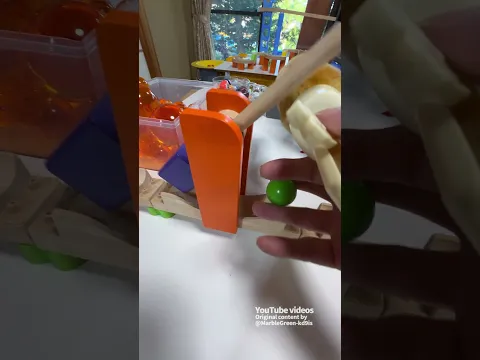 Marble Run and Cat Paws ☆ ASMR Video for Soothing and Laughter. Vol. 106