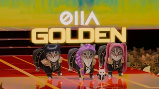 OIIA CAT x GOLDEN KPop Demon Hunters Scene