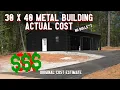 Metal Buildings are NOT cheap