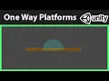 Simple One Way Platforms in Under 5 Mins - Unity 2D Tutorial