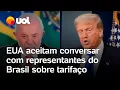 Download Lagu Trump x Lula: EUA aceitam conversar com representantes do Brasil sobre tarifaço na OMC