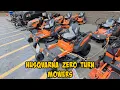 Husqvarna Zero Turn Line Up For 2026 These Consumer Grade Mowers are Pretty Nice