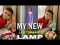 Unboxing my New Led tornado lamp twisted lamp colourful lamp for kids Best gift for Christmas