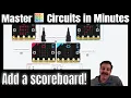 Add a Scoreboard Micro bit Dice Game Free using Tinkercad Circuits