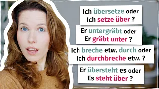 (Un)trennbare Verben für Profis (C1, C2)