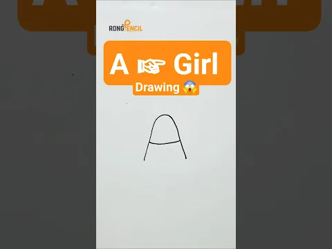 How to draw Girl | Easy girl drawing | Girl Drawing easy |#girldrawing #art #drawing #easydrawing