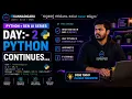 Day 2 Python AI Full Course in Kannada Dynamic Typing Operators f-Strings ITKannadigaru