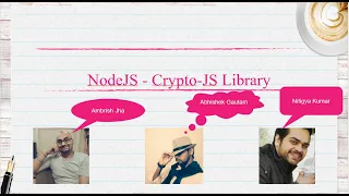 NodeJS - Crypto-JS Library