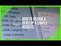Web development basics Part 3 of How to design a website