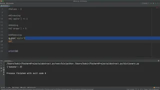 Dictionaries Hashmaps in Python