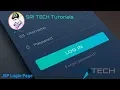 SRI TECH How to Create a Login Page using JSP with MYSQL Web Development Tutorials 2018