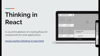 Thinking in React - ReactJS Documentation Part