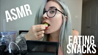 Trying ASMR Eating Snacks