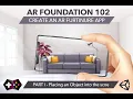 Unity AR Foundation Tutorial Make an AR app like IKEA Place PART 1 - Placing an AR Object