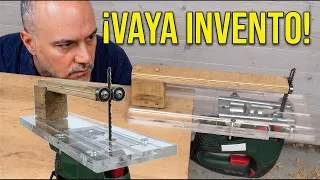 Sierra de calar de mesa SUPER-improvisada