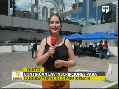 Continúan las inscripciones para candidaturas a la presidencia
