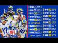 2024-25 Los Angeles Rams Football Game Schedule