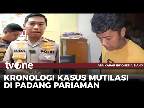 Pengakuan Mengerikan Pelaku Mutilasi di Padang Pariaman, Ternyata Ada Korban Lain