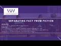 Separating Fact from Fiction