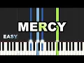 Download Lagu Moses Bliss - Mercy | EASY PIANO TUTORIAL BY Extreme Midi
