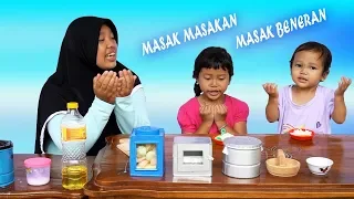 Download DRAMA Mainan MASAK MASAKKAN Masak Beneran Feat Mainan Anak KOMPOR MINI - GIVEAWAY MP3