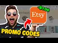 How to Find NEW Etsy Coupon Codes in 2024 Save now Etsy Promo Code
