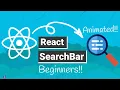 Create Lovely Auto-Complete SearchBar on React w TVShows API For Beginners w framer-motion