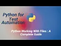 08 File Handling in Python Read Write Append and More