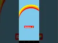 Rainbow design using turtle in python programming